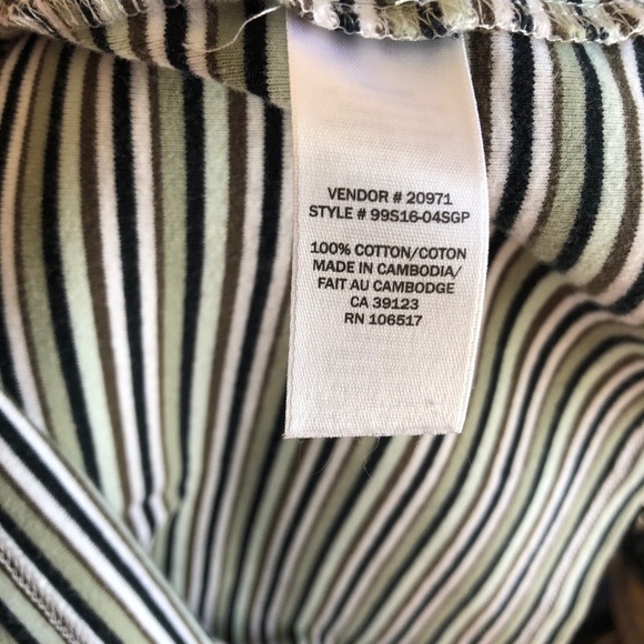 Northern Reflections T Shirt XL Stripes 100% Cotton
Short Sleeve - Picture 2 of 8
